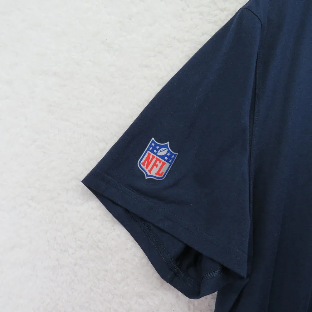 Nike Tennessee Titans‎ NFL Dri-FIT T-Shirt Mens XL Navy Blue Performance Tee